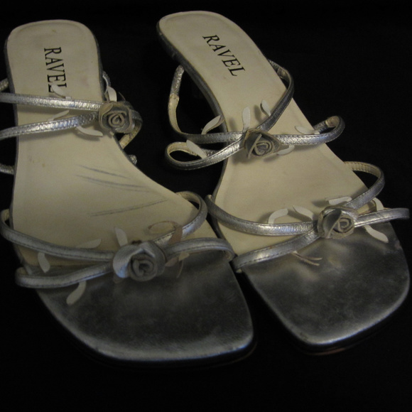 ravel silver shoes